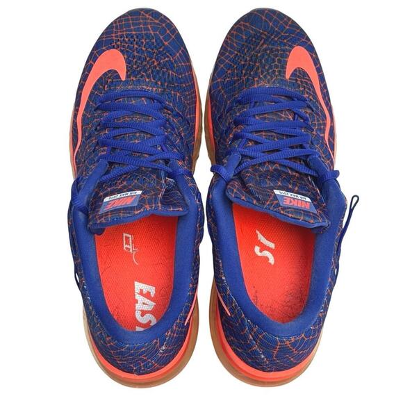 Nike Air Max 2016 Print Mens Running Shoe Size 12 Blue Orange - Picture 3 of 9